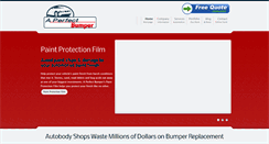 Desktop Screenshot of aperfectbumper.com